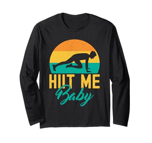 Fitness Fanatics Hiit Me Baby Calisthenics Gym Langarmshirt Fitness Fanatics Hiit Me Baby Calisthenics Gym Langarmshirt von Lustiger Spruch Workout Shirts Burpees Shirts