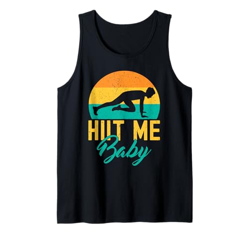 Herren Fitness Fanatics Hiit Me Baby Calisthenics Gym Tank Top Herren Fitness Fanatics Hiit Me Baby Calisthenics Gym Tank Top von Lustiger Spruch Workout Shirts Burpees Shirts
