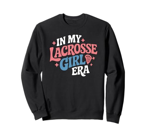 In meiner Lacrosse Mädchen Zeit Trend Spruch Sweatshirt In meiner Lacrosse Mädchen Zeit Trend Spruch Sweatshirt von Lustiger Statement für sportliche Mädchen