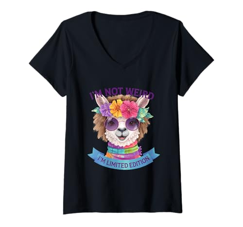 Damen lustiges sarkastisches Tier Zitat ironisch T-Shirt mit V-Ausschnitt Damen lustiges sarkastisches Tier Zitat ironisch T-Shirt mit V-Ausschnitt von Lustiger Tier Spruch, Lustig sarkastisch