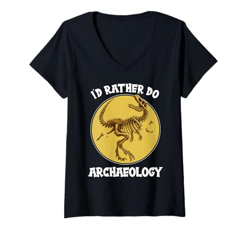 Damen Archaeology Hobby lustiges Archaeology T-Shirt mit V-Ausschnitt Damen Archaeology Hobby lustiges Archaeology T-Shirt mit V-Ausschnitt von Lustiger archaeology Spruch Shop