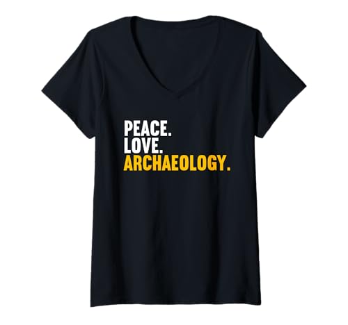 Damen Archaeology Hobby lustiges Archaeology T-Shirt mit V-Ausschnitt Damen Archaeology Hobby lustiges Archaeology T-Shirt mit V-Ausschnitt von Lustiger archaeology Spruch Shop