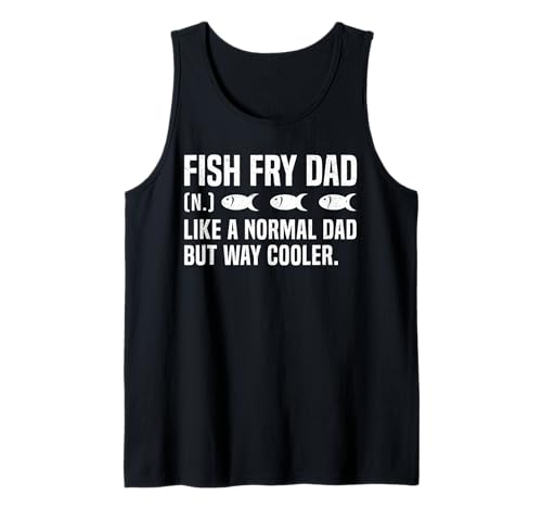 Herren Fish Fry Dad Definition Fathers Day Fried Fish Tank Top Herren Fish Fry Dad Definition Fathers Day Fried Fish Tank Top von Lustiger frittierter Fisch Design Idee