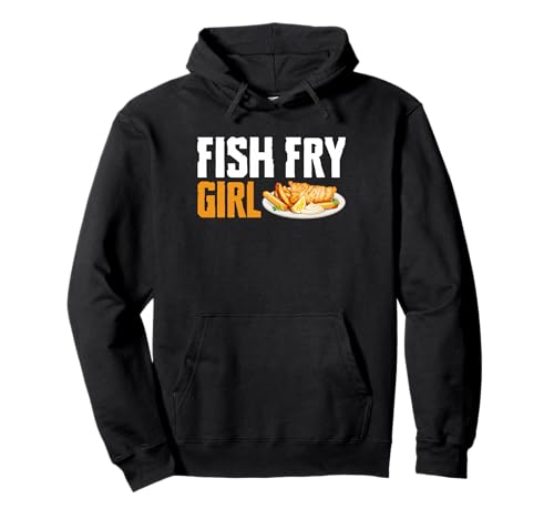 Fish Fry Girl Fried Fish Pullover Hoodie Fish Fry Girl Fried Fish Pullover Hoodie von Lustiger frittierter Fisch Designs Idee