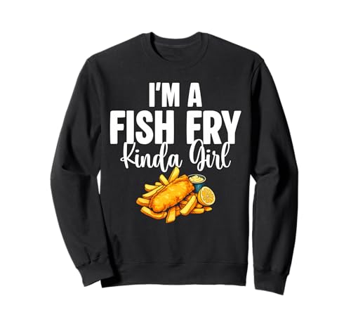 Im A Fish Fry Kinda Girl Fried Fish Sweatshirt Im A Fish Fry Kinda Girl Fried Fish Sweatshirt von Lustiger frittierter Fisch Designs Idee