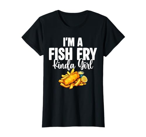 Im A Fish Fry Kinda Girl Fried Fish T-Shirt Im A Fish Fry Kinda Girl Fried Fish T-Shirt von Lustiger frittierter Fisch Designs Idee