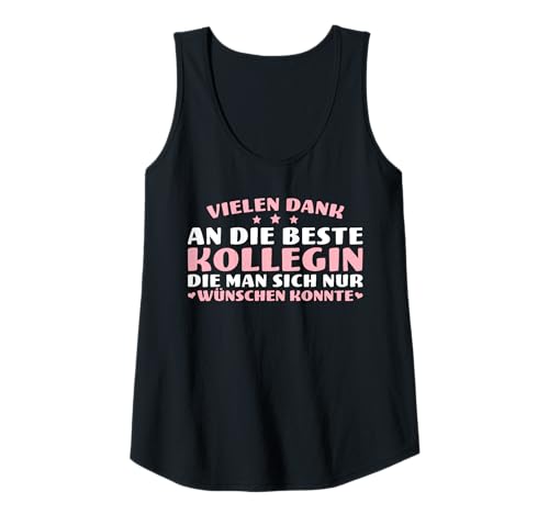 Damen Vielen Dank Beste Kollegin Abschied Rentnerin Tank Top von Lustiges Abschiedsgeschenk Kollegin Renteneintritt