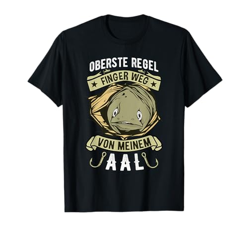 Aal Angeln - Angler Zubehör Männer Angel lustiges T-Shirt Aal Angeln - Angler Zubehör Männer Angel lustiges T-Shirt von Lustiges Angelzeug & Angelzubehör für Herren