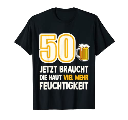 50 Geburtstag Männer Geschenk Bier Witziges Biertrinker T-Shirt 50 Geburtstag Männer Geschenk Bier Witziges Biertrinker T-Shirt von Lustiges Bier Geschenk zum 50. Geburtstag