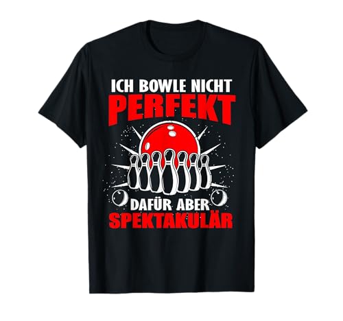Lustiges Bowlingshirt Bowling hemd Herren - Mnner - Schwarz - S - Bowling-t-shirt - T-Shirt - Crew Neck - Kurzarm - Polyester 100% Lustiges Bowlingshirt Bowling hemd Herren - Mnner - Schwarz - S - Bowling-t-shirt - T-Shirt - Crew Neck - Kurzarm - Polyester 100% von Lustiges Bowlingshirt Bowling hemd Herren