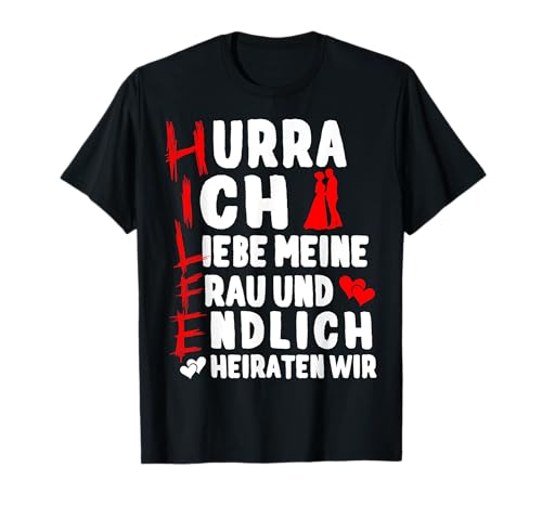 Junggesellenabschied Männer T-Shirt JGA poltern Bräutigam T-Shirt Junggesellenabschied Männer T-Shirt JGA poltern Bräutigam T-Shirt von Lustiges Bräutigam T-Shirt JGA Männer