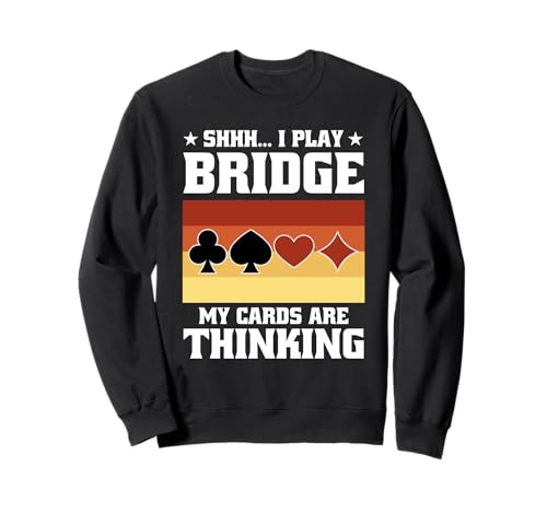 Bridge Bash Design Männer Frauen - Karten Spieleabend Sweatshirt Bridge Bash Design Männer Frauen - Karten Spieleabend Sweatshirt von Lustiges Bridge Spiel Design
