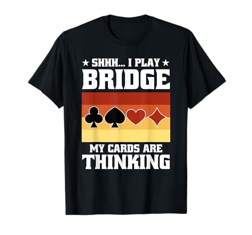 Bridge Bash Design Männer Frauen - Karten Spieleabend T-Shirt Bridge Bash Design Männer Frauen - Karten Spieleabend T-Shirt von Lustiges Bridge Spiel Design
