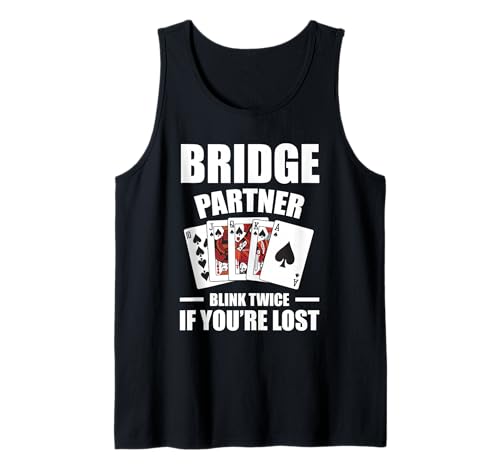 Bridge Bash Partner Design Männer Frauen Karten Spieleabend Tank Top Bridge Bash Partner Design Männer Frauen Karten Spieleabend Tank Top von Lustiges Bridge Spiel Outfit