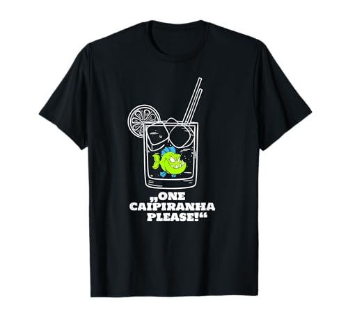 Lustiges Caipirinha T-Shirt | Trinkshirts für Frauen Männer T-Shirt von Lustiges Caipirinha T-Shirt | Trink-Shirts