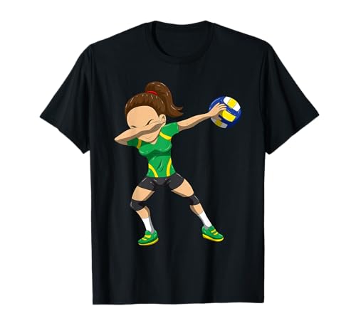 Volleyball Girl Fun Sport Geschenkidee Dabbing Volleyball T-Shirt Volleyball Girl Fun Sport Geschenkidee Dabbing Volleyball T-Shirt von Lustiges Dab Volleyball Mädchen Geschenk