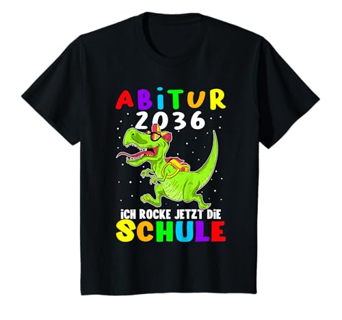 Kinder Schulkind Abitur 2036 Einschulung Schulstart Grundschule T-Shirt Kinder Schulkind Abitur 2036 Einschulung Schulstart Grundschule T-Shirt von Lustiges Einschulungs Geschenk Schulkind 2025