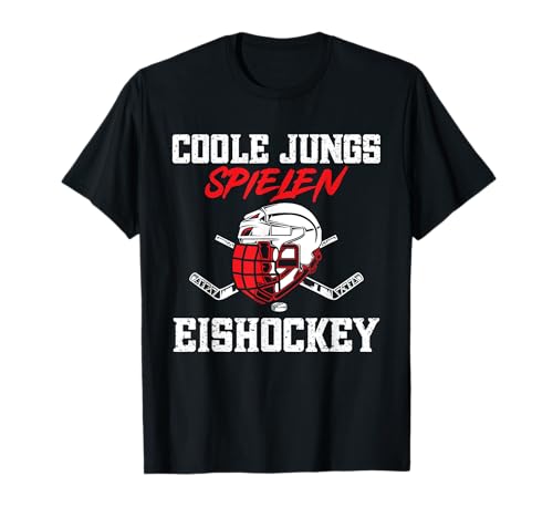Hockey Eishockey Spieler Coole Jungs Spielen Eishockey T-Shirt Hockey Eishockey Spieler Coole Jungs Spielen Eishockey T-Shirt von Lustiges Eishockeyspieler Spruch