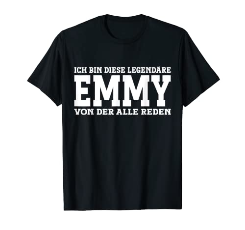 Emmy - Lustiges Vorname Frauen Namen Spruch Emmy T-Shirt Emmy - Lustiges Vorname Frauen Namen Spruch Emmy T-Shirt von Lustiges Emmy Geschenk Damen Emmy Spruch
