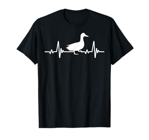 Ente Herzschlag süße Ente Mama Ente Papa T-Shirt Ente Herzschlag süße Ente Mama Ente Papa T-Shirt von Lustiges Entenmama-T-Shirt zum Muttertag 2022