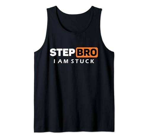 Herren Step Bro Kostüm Sarkasmus Humor Stepbro Tank Top Herren Step Bro Kostüm Sarkasmus Humor Stepbro Tank Top von Lustiges Erwachsenen Humor Step Bro Geschenk
