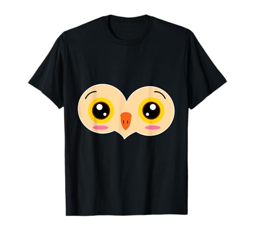 Eulen Gesicht Fun T-Shirt Geschenkidee Tier Kinder Eule T-Shirt Eulen Gesicht Fun T-Shirt Geschenkidee Tier Kinder Eule T-Shirt von Lustiges Eulen Shirt Geschenk