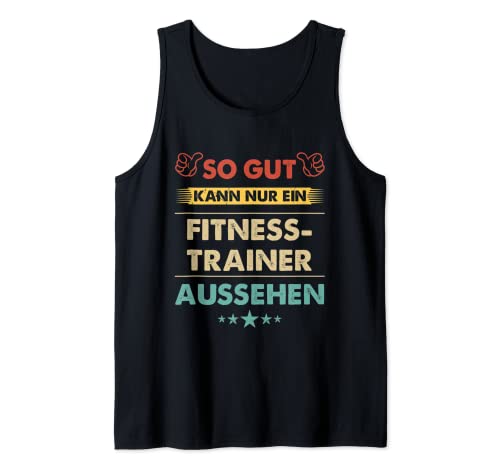 Herren Retro So Gut Kann Nur Ein Fitnesstrainer Aussehen Tank Top Herren Retro So Gut Kann Nur Ein Fitnesstrainer Aussehen Tank Top von Lustiges Fitnesstrainer Geschenk Für Männer