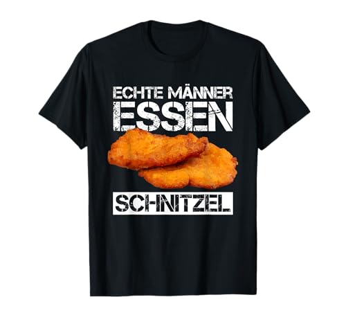 Fleisch Sprüche Deutsches Essen Echte Männer Essen Schnitzel T-Shirt Fleisch Sprüche Deutsches Essen Echte Männer Essen Schnitzel T-Shirt von Lustiges Fleisch Essen Oufit
