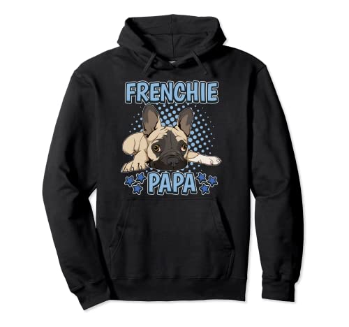 Herren Frenchie Papa Vater Vatertag Französische Bulldoggen Pullover Hoodie Herren Frenchie Papa Vater Vatertag Französische Bulldoggen Pullover Hoodie von Lustiges Französische Bulldoge Zeug