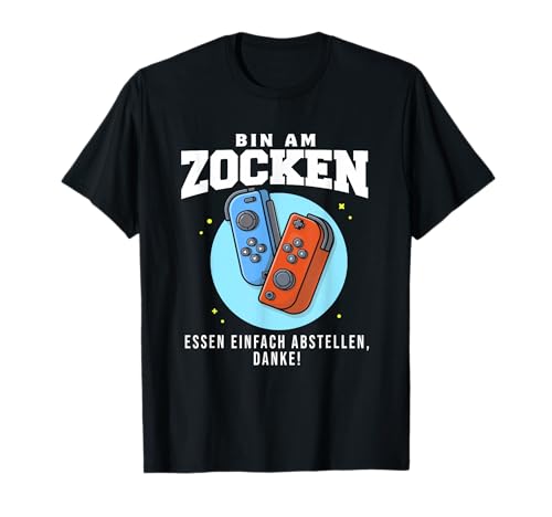 Gamer Shirt Herren Zocker Geschenk Gaming Tshirt Jungen T-Shirt von Lustiges Gamer Shirt & Geschenke für Zocker