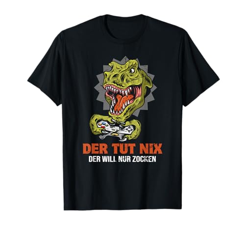 Gamer Shirt Herren Zocker Geschenk Gaming Tshirt Jungen T-Shirt von Lustiges Gamer Shirt & Geschenke für Zocker