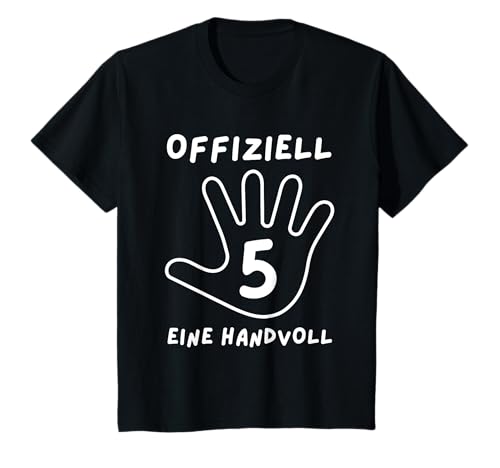 Kinder 5. Geburtstag Geburtstagsgeschenk 5 Jahre T-Shirt von Lustiges Geburtstagsgeschenk