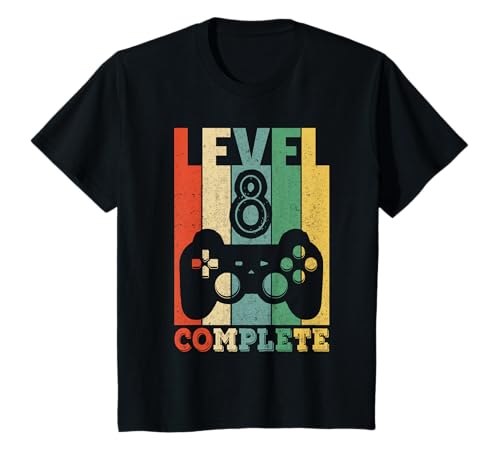 Geschenk 8-jährige Jungs zum 8. Geburtstag Geburtstagsparty T-Shirt Geschenk 8-jährige Jungs zum 8. Geburtstag Geburtstagsparty T-Shirt von Lustiges Geschenk 8. Geburtstag Junge Gamer Zocker