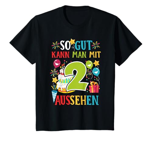 So gut kann man mit 2 zwei aussehen Geschenk für Neffe T-Shirt So gut kann man mit 2 zwei aussehen Geschenk für Neffe T-Shirt von Lustiges Geschenk für Junge oder Mädchen
