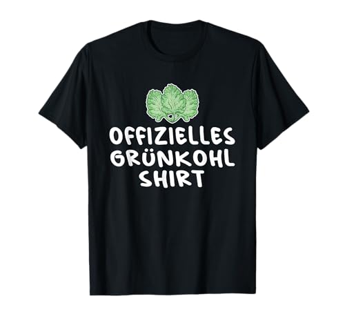 Lustiges Grünkohl Design Offizielles Grünkohl T-Shirt, Damen, Kohl-Fans, Familien, Königsfans, Unisex, Kurzarm, T-Shirt, Schwarz, S Lustiges Grünkohl Design Offizielles Grünkohl T-Shirt, Damen, Kohl-Fans, Familien, Königsfans, Unisex, Kurzarm, T-Shirt, Schwarz, S von Lustiges Grünkohl Design