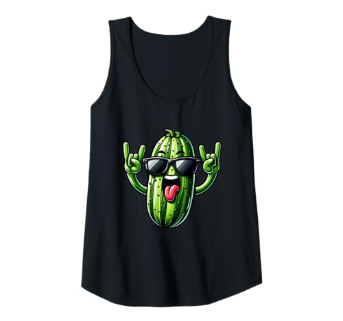 Damen Pickle Gurkenliebhaber lustige Gurke Tank Top Damen Pickle Gurkenliebhaber lustige Gurke Tank Top von Lustiges Gurke Outfit & Gurkenliebhaber Sprüche