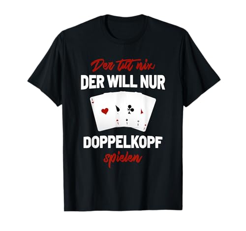 Lustiges Herren Doppelkopf Spruch T-Shirt T-Shirt Lustiges Herren Doppelkopf Spruch T-Shirt T-Shirt von Lustiges Herren Doppelkopf Spruch T-Shirt