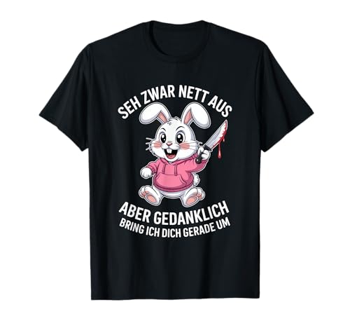 Seh Zwar Nett Aus Aber Gedanklich Lustiges Herren Party T-Shirt Seh Zwar Nett Aus Aber Gedanklich Lustiges Herren Party T-Shirt von Lustiges Herren Party Festival Outfit