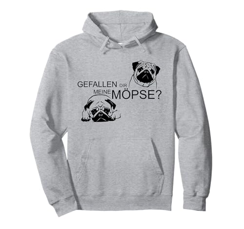 Lustiges Bügelshirt mit Mops Motiv für Damen Pullover Hoodie Lustiges Bügelshirt mit Mops Motiv für Damen Pullover Hoodie von Lustiges Ironie Shirt mit Mops