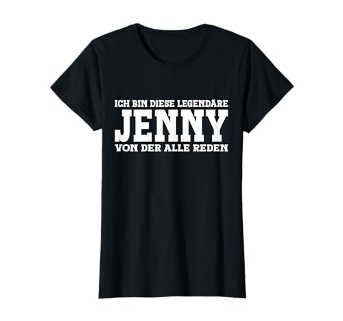 Jenny - Lustiges Vorname Frauen Namen Spruch Jenny T-Shirt Jenny - Lustiges Vorname Frauen Namen Spruch Jenny T-Shirt von Lustiges Jenny Geschenk Damen Jenny Spruch