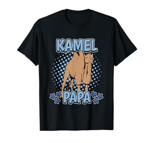 Herren Kamel Papa Vater Vatertag Kamele T-Shirt Herren Kamel Papa Vater Vatertag Kamele T-Shirt von Lustiges Kamel Zeug
