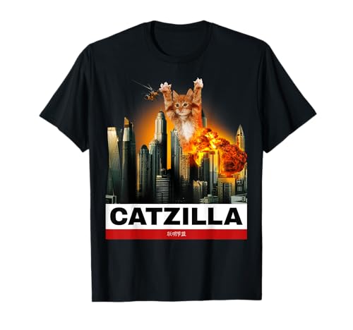 Catzilla - Lustiges Baby Katzen Tshirt zu Halloween T-Shirt Catzilla - Lustiges Baby Katzen Tshirt zu Halloween T-Shirt von Lustiges Katzen T-shirt