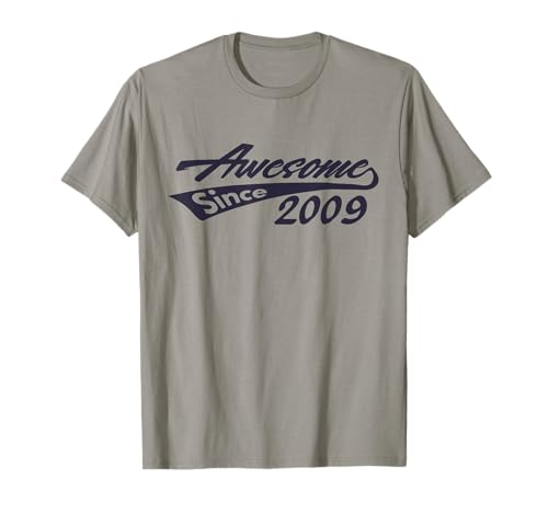 Awesome Since 2009 16. Geburtstag 16 Jahre Mädchen Junge T-Shirt Awesome Since 2009 16. Geburtstag 16 Jahre Mädchen Junge T-Shirt von Lustiges Mädchen & Junge 16 Geburtstag Geschenke