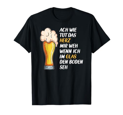 Lustig Männer Bier Spruch Alkohol Saufen Spruch Biertrinker T-Shirt Lustig Männer Bier Spruch Alkohol Saufen Spruch Biertrinker T-Shirt von Lustiges Männer Party Bier Alkohol Schnaps Saufen