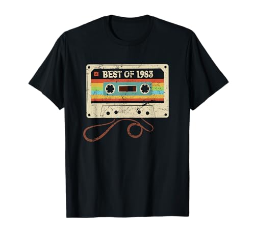 Best Of 1983 Vintage 42 Geburtstag 42 Jahre Damen Herren T-Shirt Best Of 1983 Vintage 42 Geburtstag 42 Jahre Damen Herren T-Shirt von Lustiges Männer & Frauen 42 Geburtstag Geschenke
