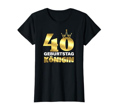 40 Geburtstag Königin 1985 Geb. Cooles 40. Geburtstag Frauen T-Shirt 40 Geburtstag Königin 1985 Geb. Cooles 40. Geburtstag Frauen T-Shirt von Lustiges Männer & Frauen 40. Geburtstag Co.