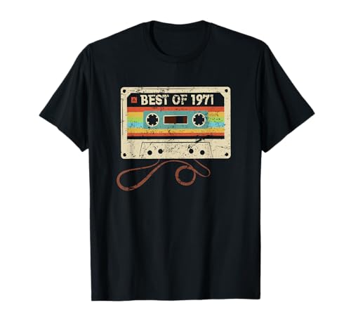 Best Of 1971 Vintage 54 Geburtstag 54 Jahre Damen Herren T-Shirt Best Of 1971 Vintage 54 Geburtstag 54 Jahre Damen Herren T-Shirt von Lustiges Männer & Frauen 54 Geburtstag Geschenke