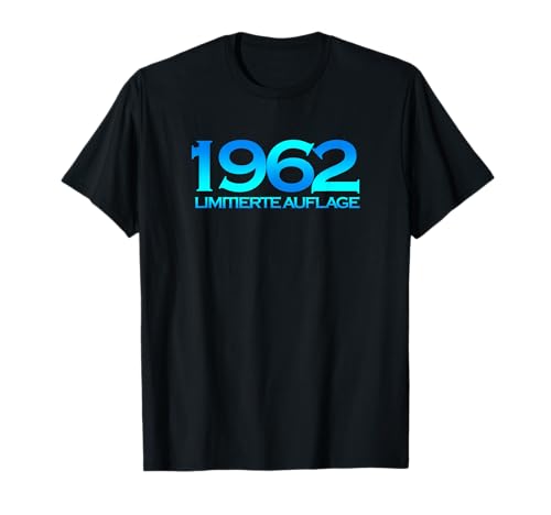 Humor 1962 Spruch 63. Geburtstag 63 Jahre Damen Herren T-Shirt von Lustiges Männer & Frauen 63 Geburtstag Geschenke