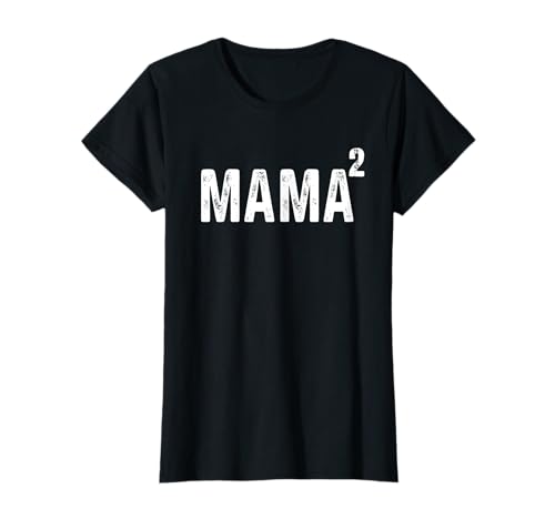 Mama Hoch 2 Zwilling Schwangerschaft Mutter T-Shirt Mama Hoch 2 Zwilling Schwangerschaft Mutter T-Shirt von Lustiges Mama Zwillinge Geschenk