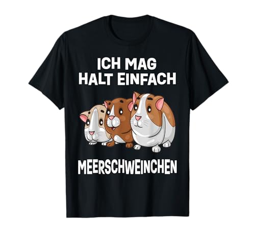 Ich mag Halt einfach Meerschweinchen Meerschwein Kinder T-Shirt Ich mag Halt einfach Meerschweinchen Meerschwein Kinder T-Shirt von Lustiges Meerschweinchen Geschenk-Idee Kinder